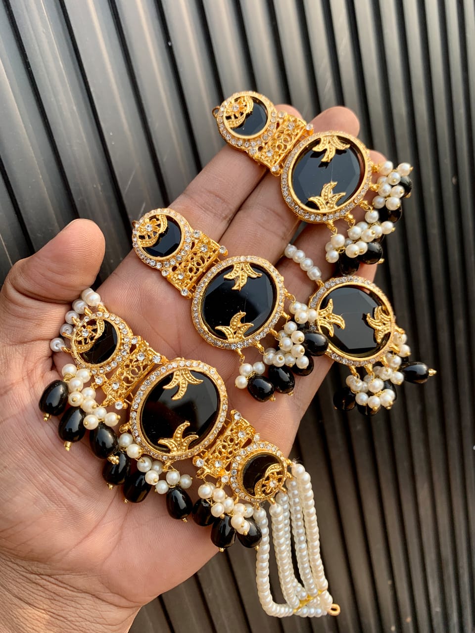 Nauratan choker set - Image 2